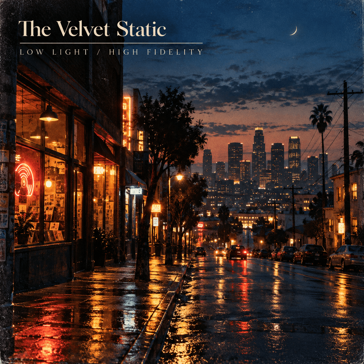 Low Light / High Fidelity by The Velvet Static - album cover