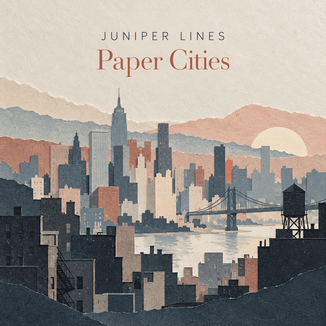 Paper Cities by Juniper Lines - album cover